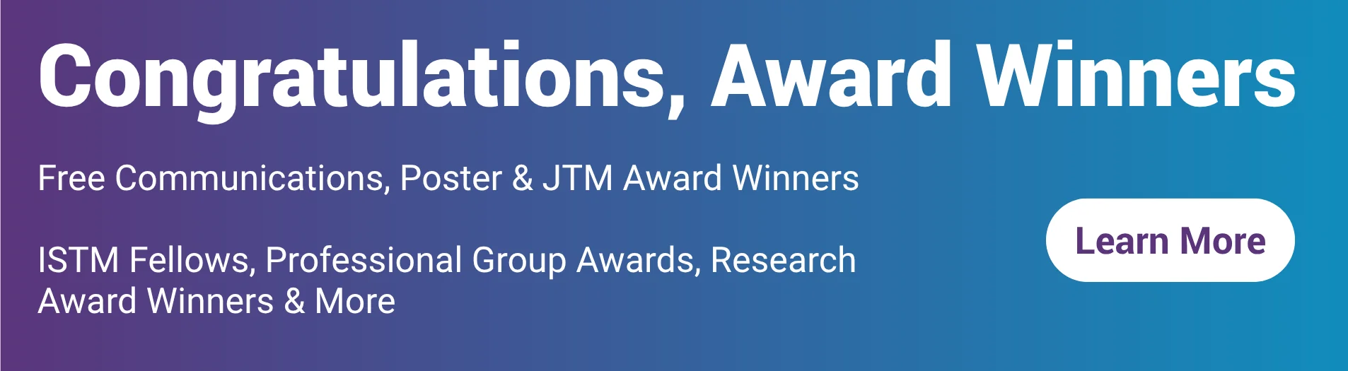 award winners homepage banner
