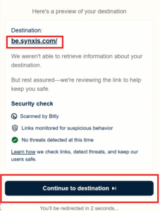 cistm20 hotel bitly screenshot