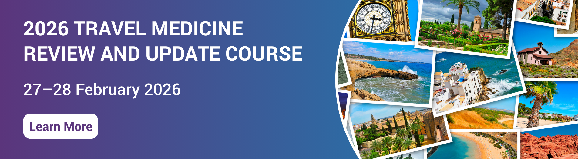 travel medicine course homepage image