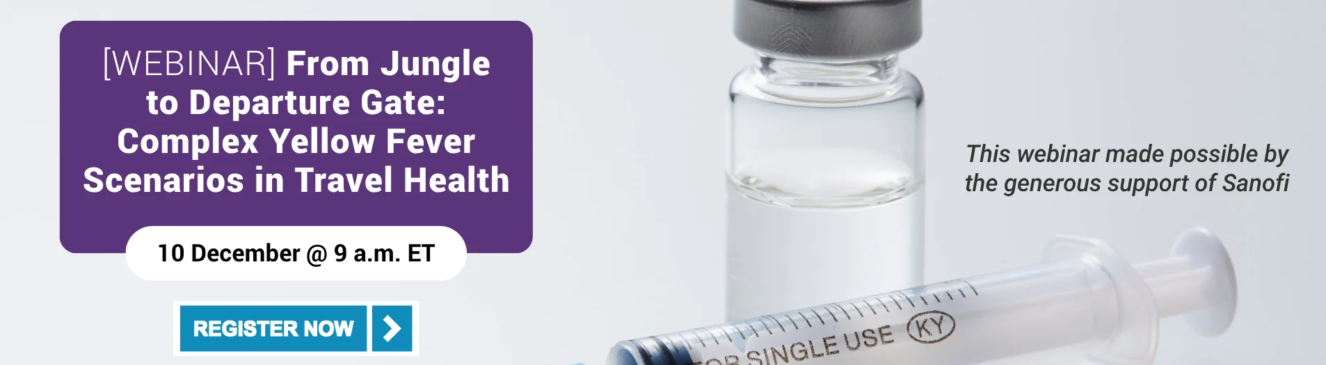 yellow fever webinar homepage banner